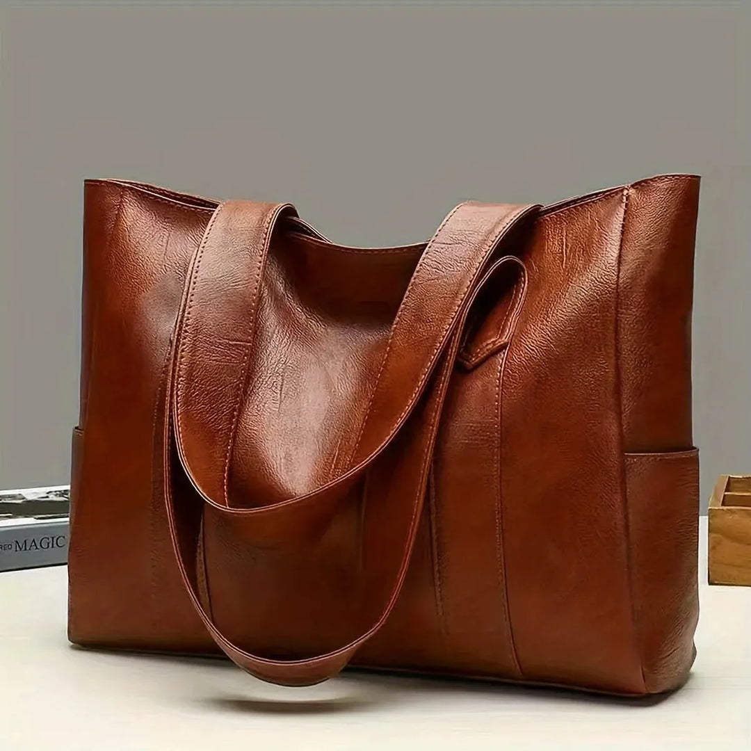 Refined Everyday Leather Tote