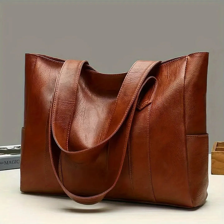 Refined Everyday Leather Tote