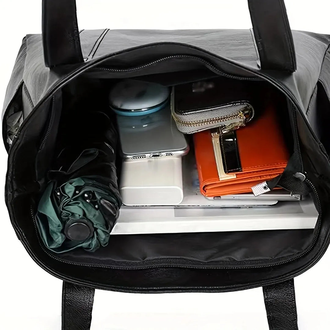 Refined Everyday Leather Tote