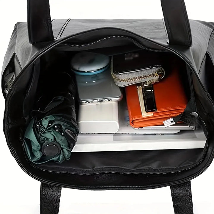 Refined Everyday Leather Tote