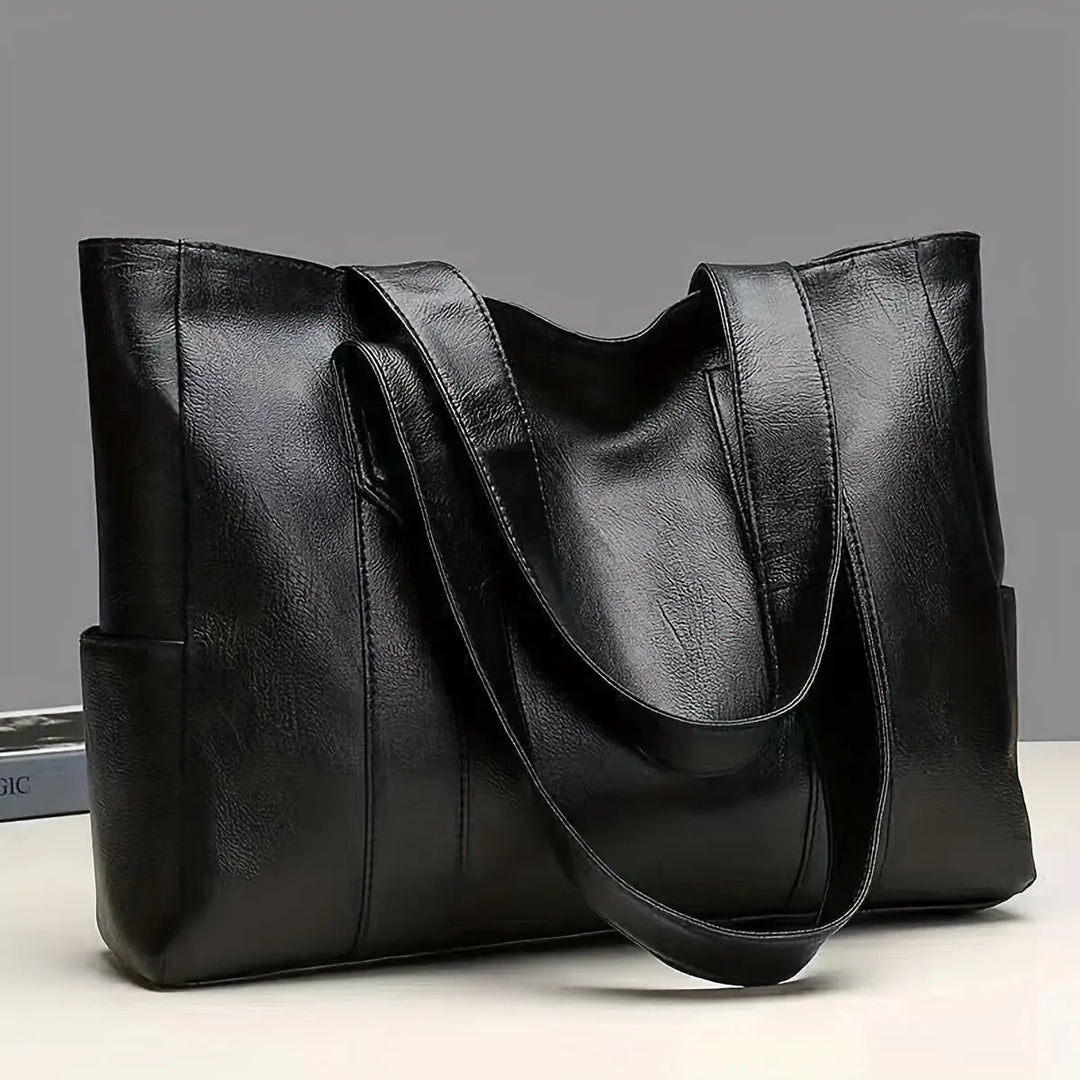 Refined Everyday Leather Tote