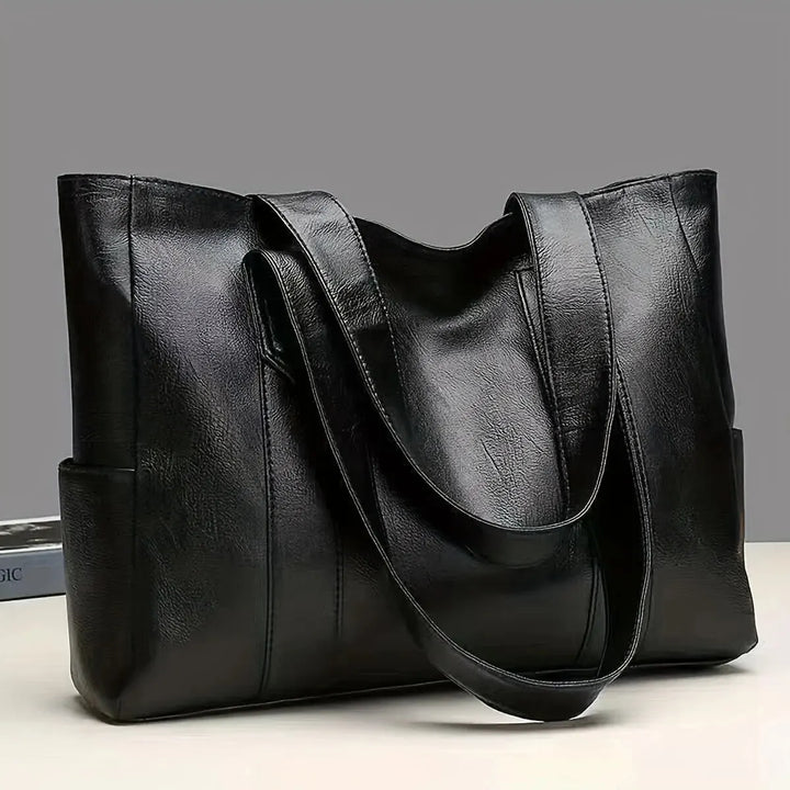 Refined Everyday Leather Tote