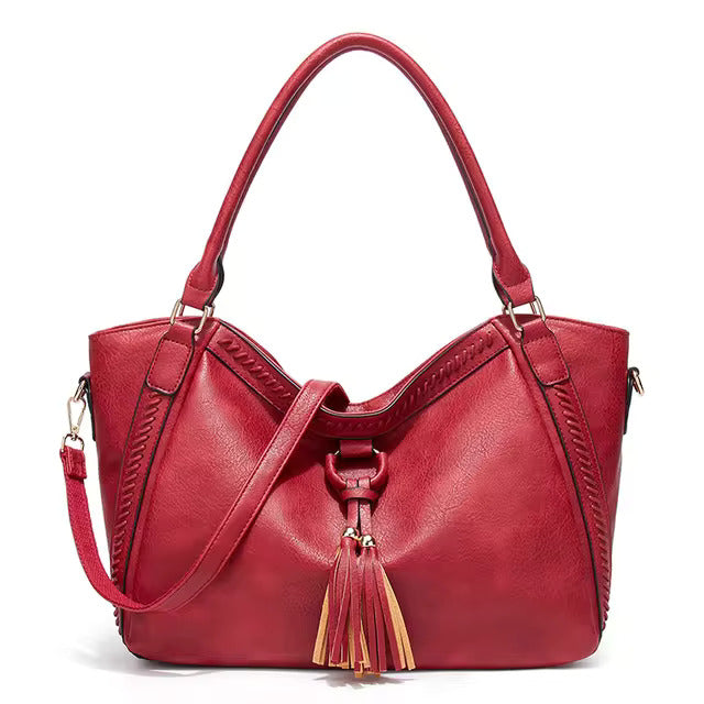 Timeless Leather Shoulder Bag