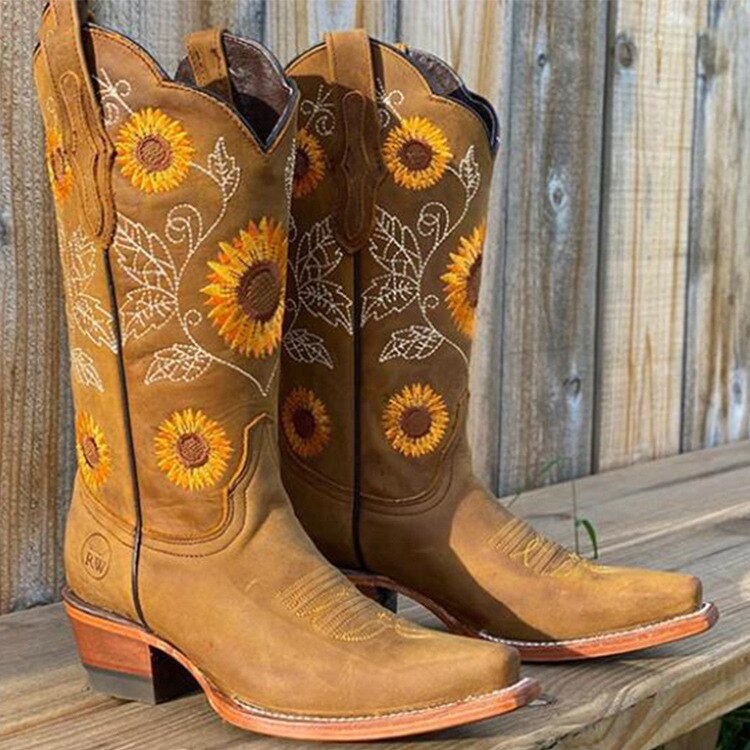 Sunbloom Style Western Boots