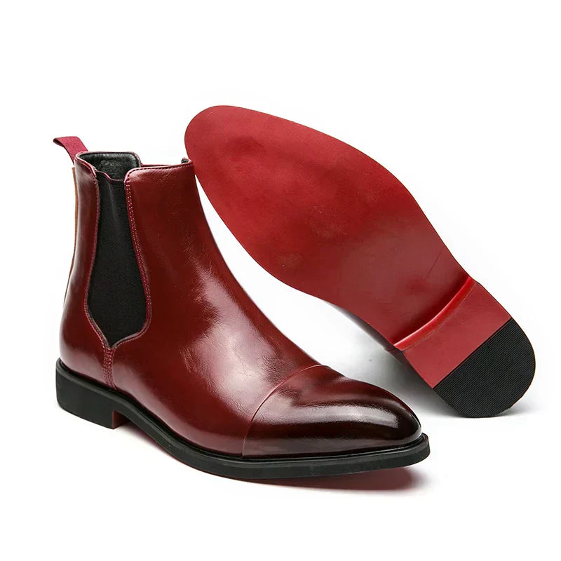 Oliver | Authentic Leather Chelsea Boots