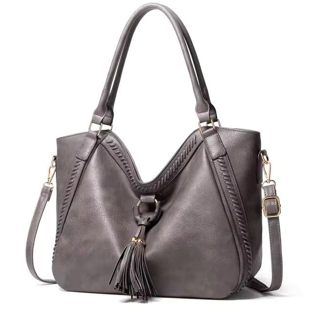 Timeless Leather Shoulder Bag