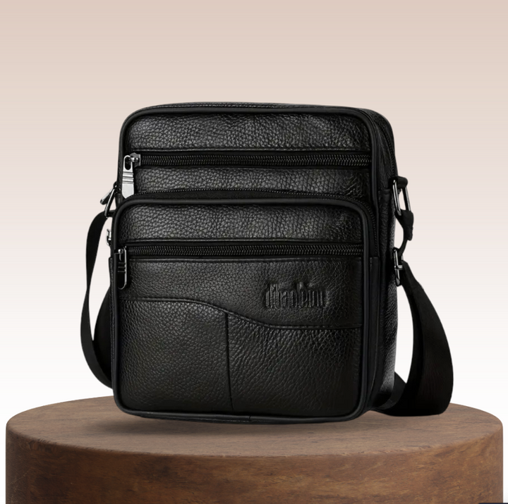 Carter - Leather Multifunctional Shoulder Bag for Men