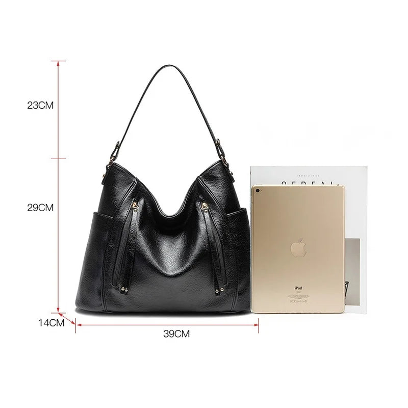 Signature Soft Leather Handbag