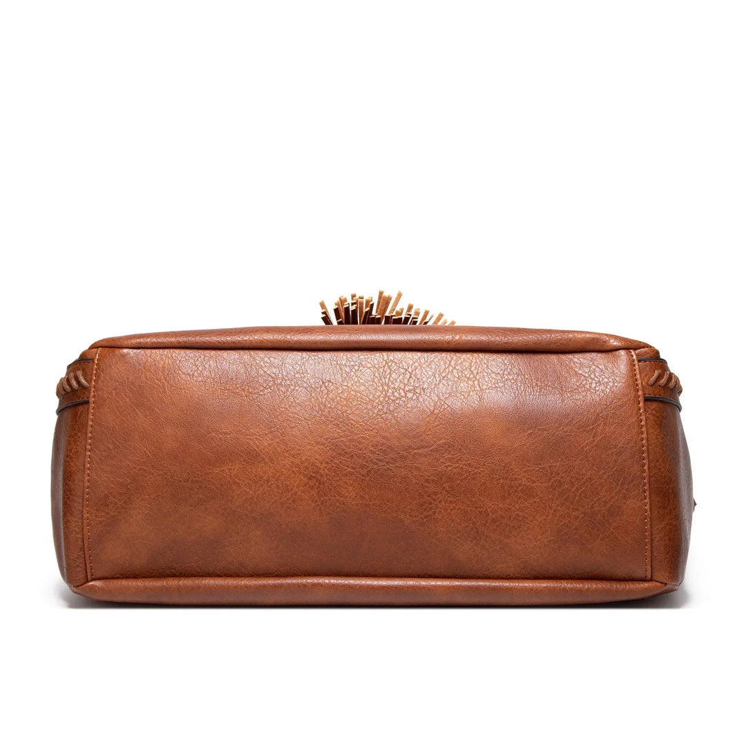 Timeless Leather Shoulder Bag