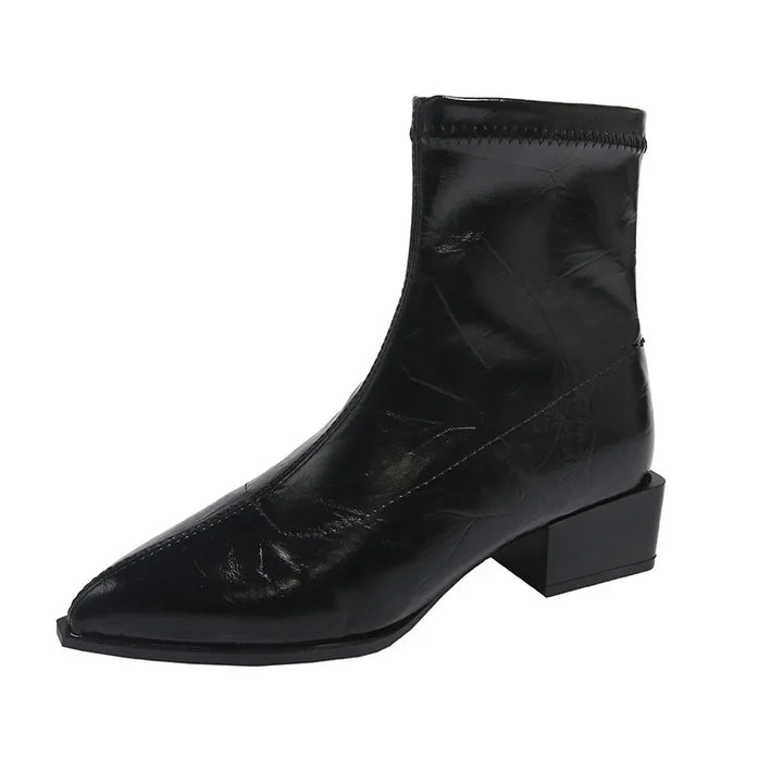 Wide Fit Pointed Toe Boots