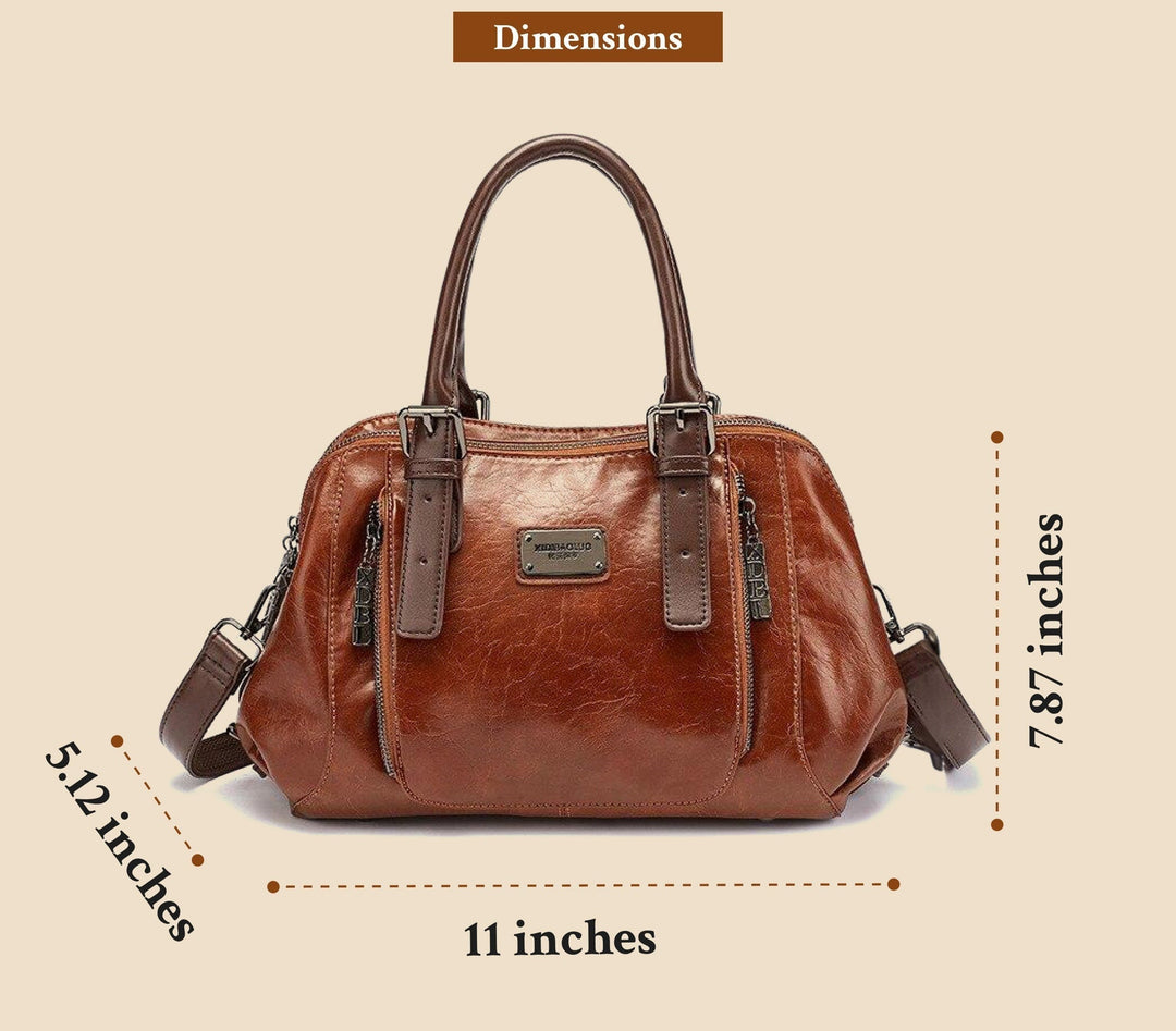 Statement Leather Tote Bag