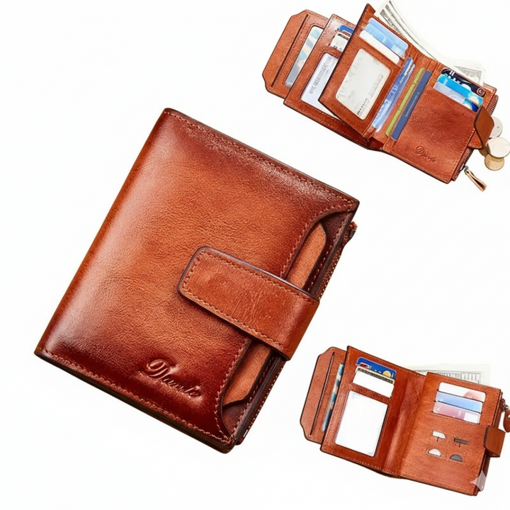 Liam | Vintage RFID Leather Wallet