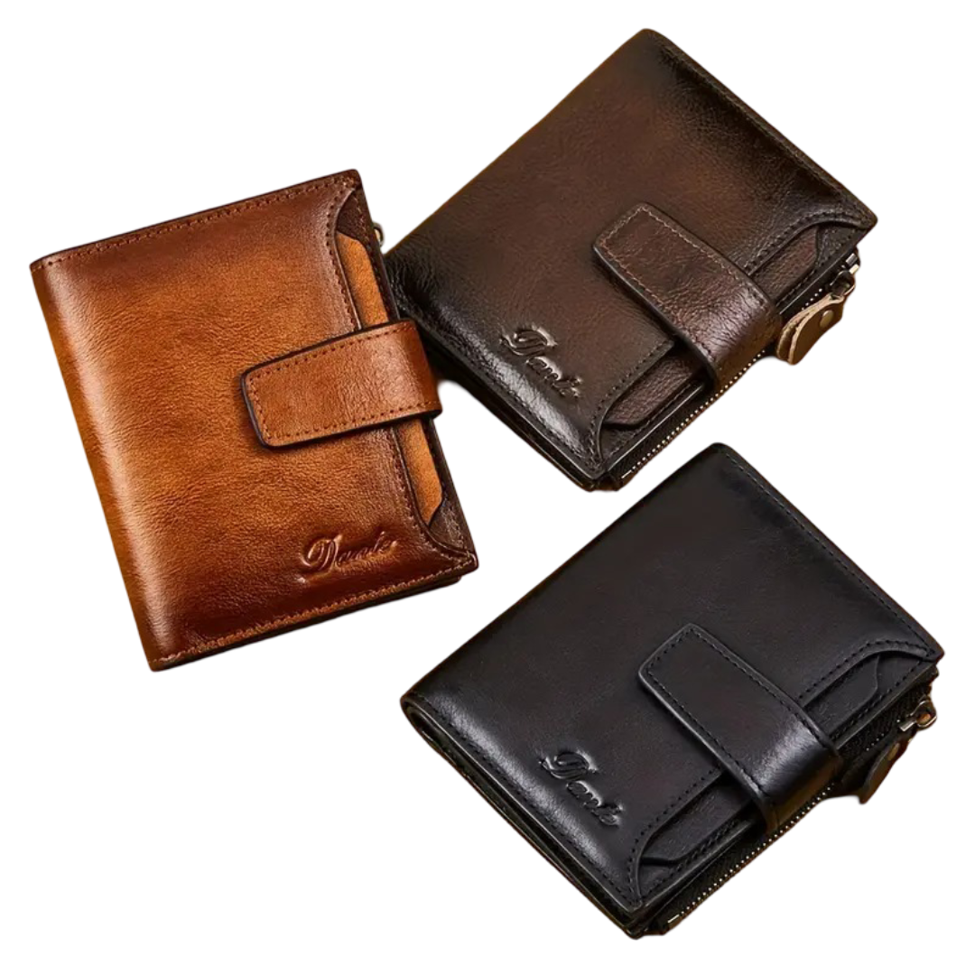 Liam | Vintage RFID Leather Wallet