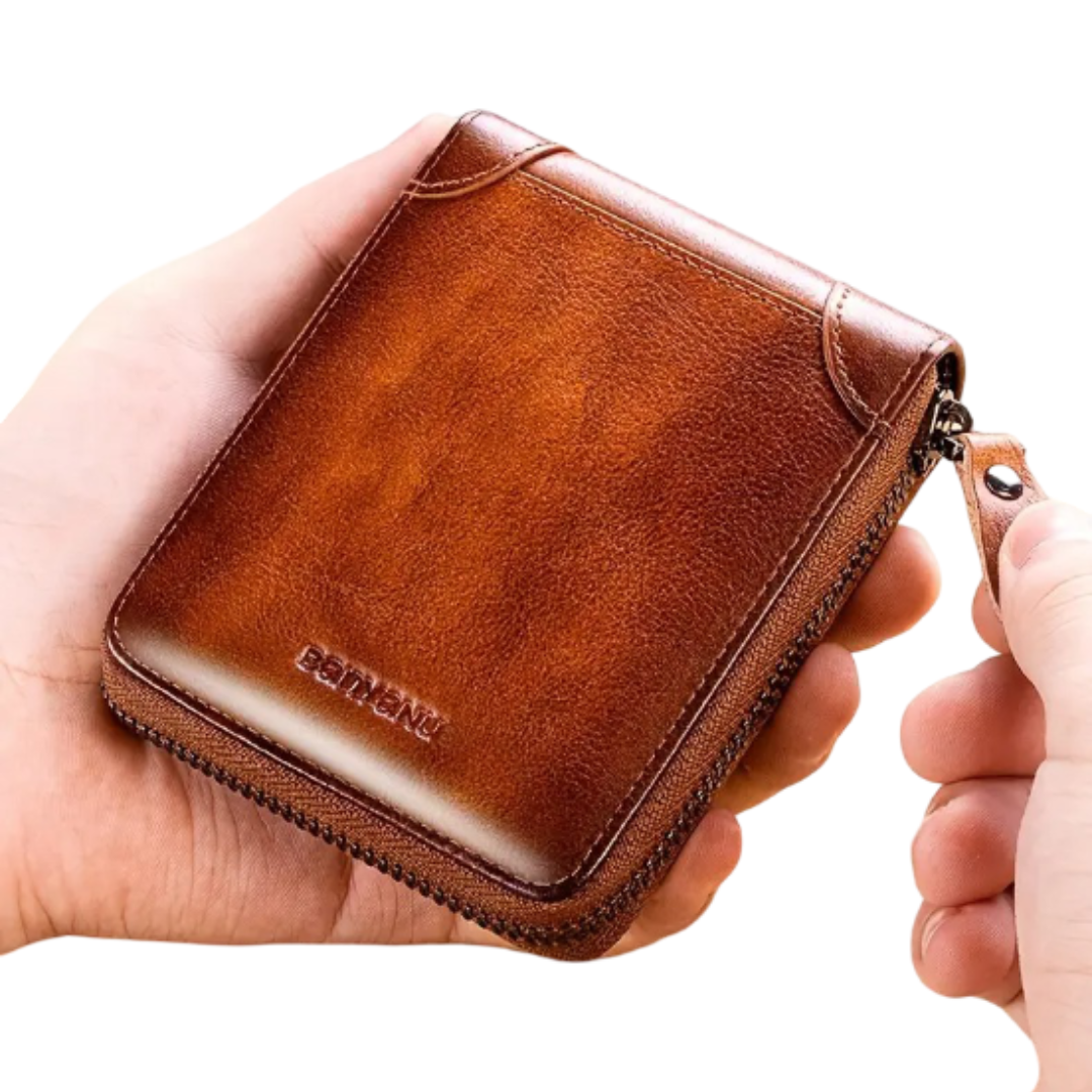 Jefrey | Vintage Bifold RFID Leather Wallet