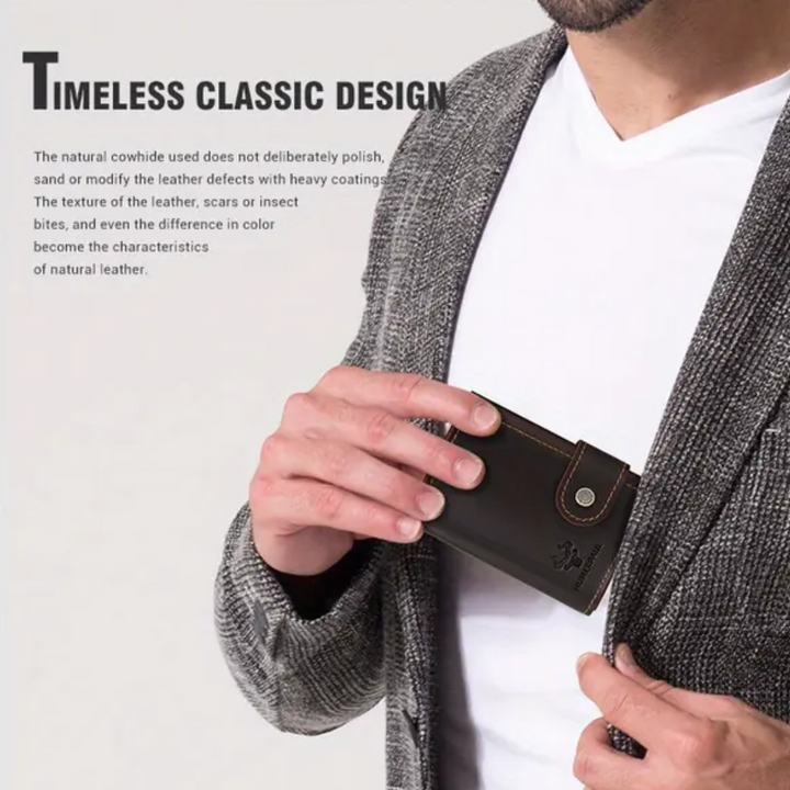 Mark | RFID Leather Money Clip | Wallet