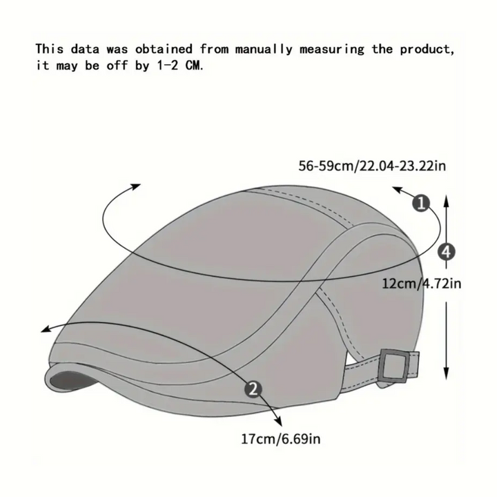 Brendon | Men's Classic Newsboy | Cap