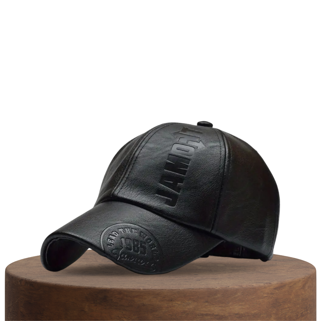 Daniel | Classic Leather-Style Baseball Cap for Men
