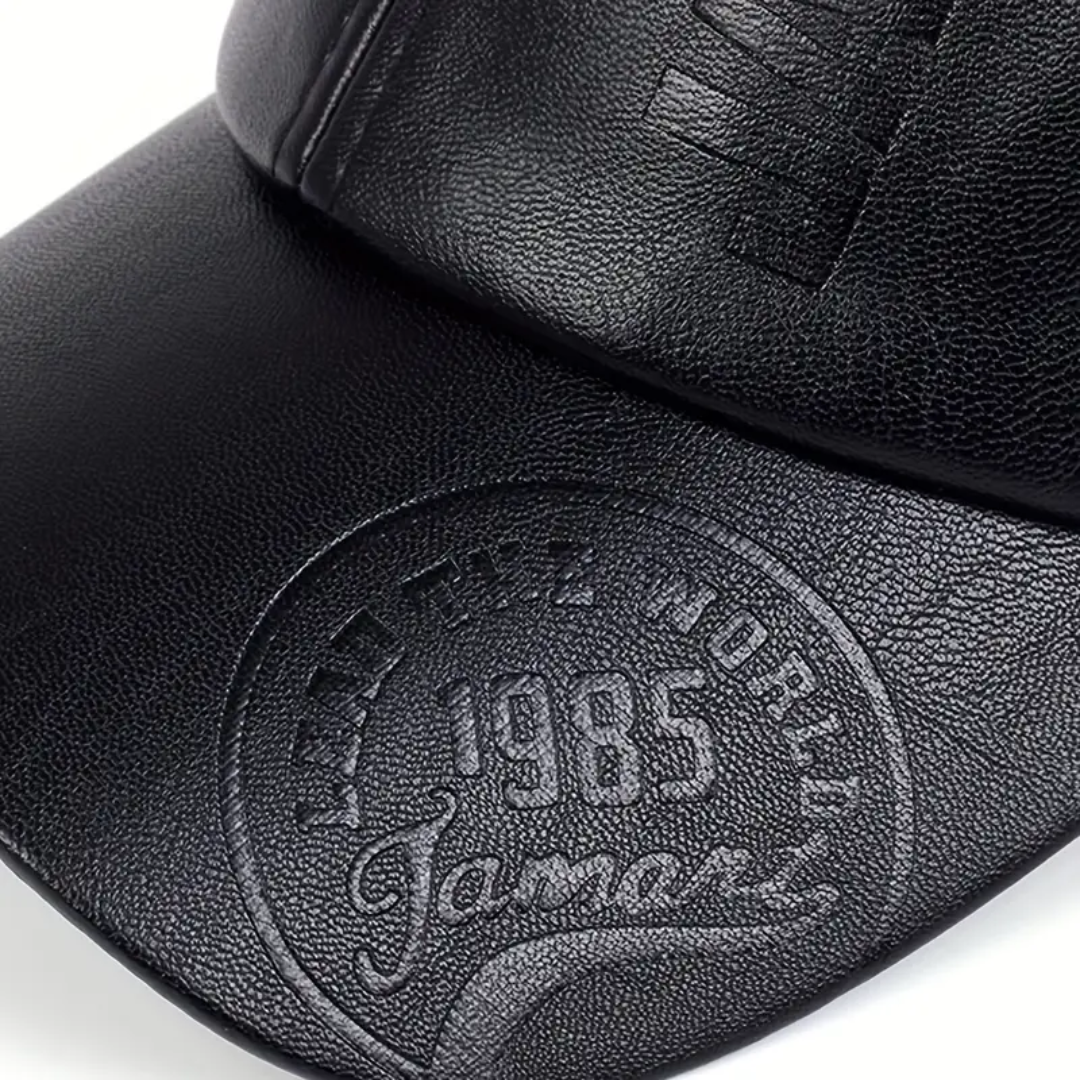 Daniel | Classic Leather-Style Baseball Cap for Men