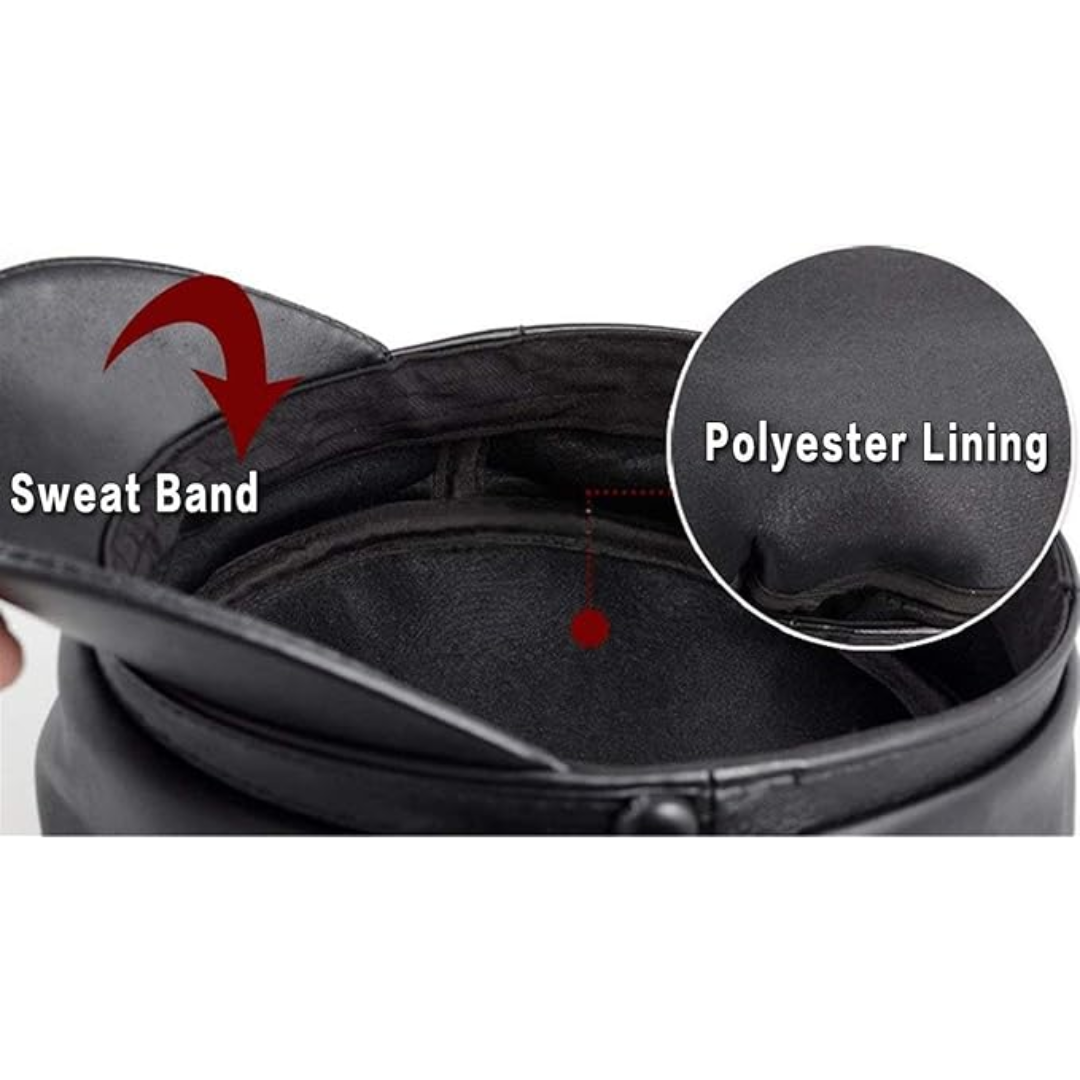 Zephyr | Leather Fisherman Cap