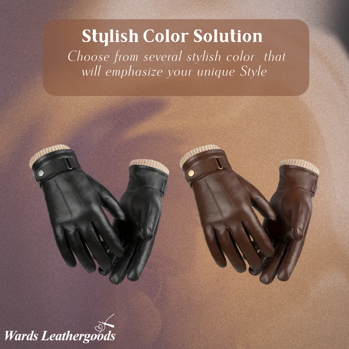 Louis | Gloves with Knit Cuff