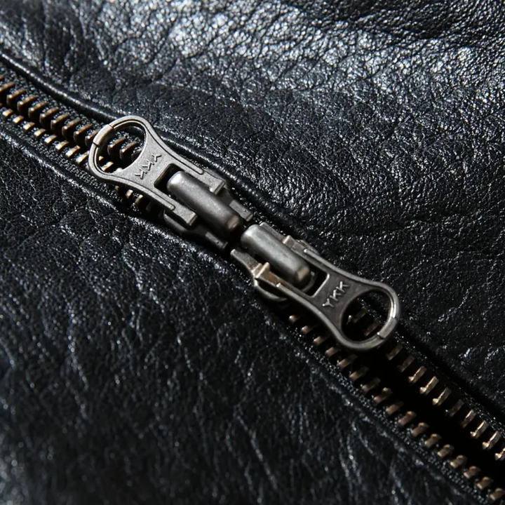 Evan | Men’s Wolverine Motorcycle Leather Jacket