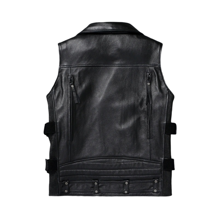 Viggo | Vintage Distressed Leather Vest
