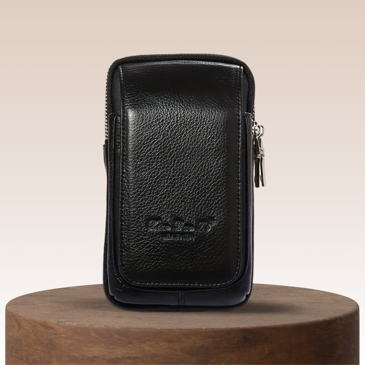 Sander | Phone & Essentials Leather Belt Pouch