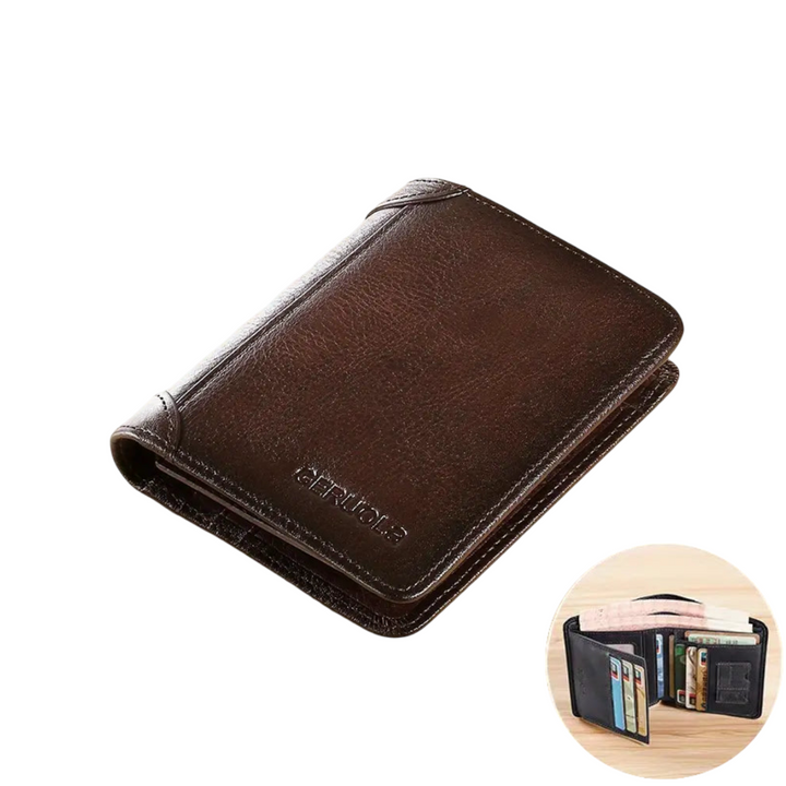 Ben | Slim RFID Leather Wallet for Men