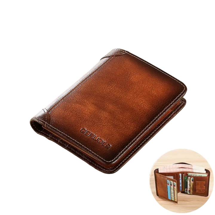 Ben | Slim RFID Leather Wallet for Men