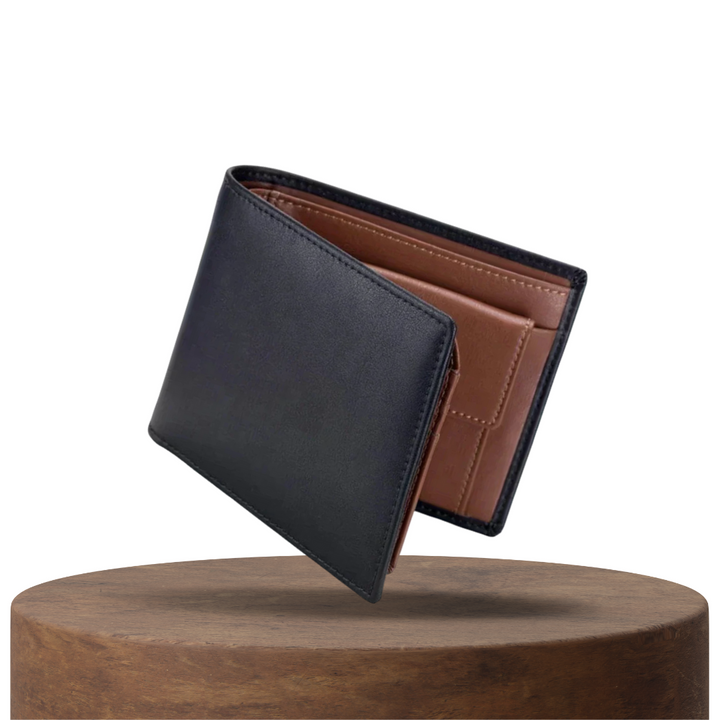 Sebastian | Two-Tone Leather Bifold | Wallet