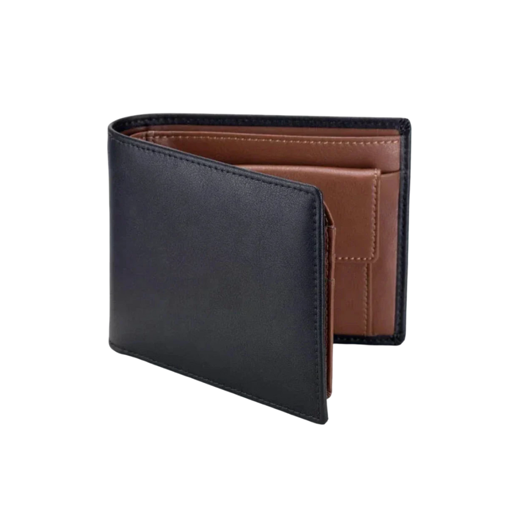 Sebastian | Two-Tone Leather Bifold | Wallet