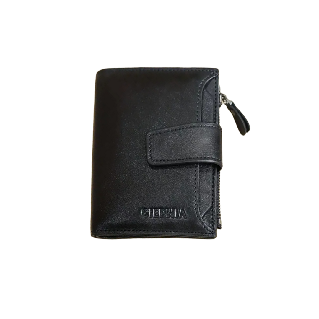 Callum | Vintage Leather RFID Duo-fold Wallet