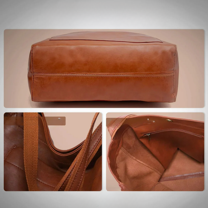 Lorenas Moderner Chic | Stilvolle Ledertasche