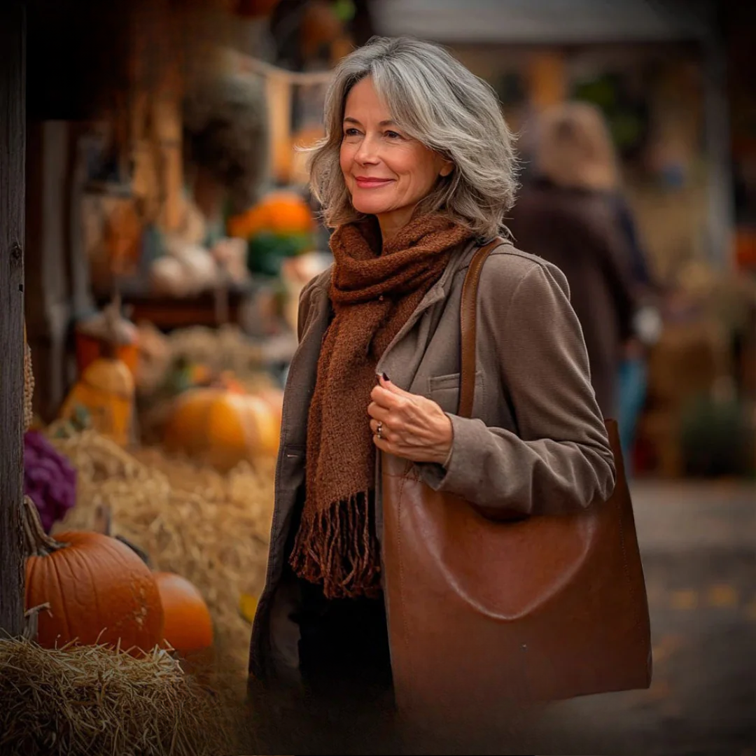 Lorenas Moderner Chic | Stilvolle Ledertasche