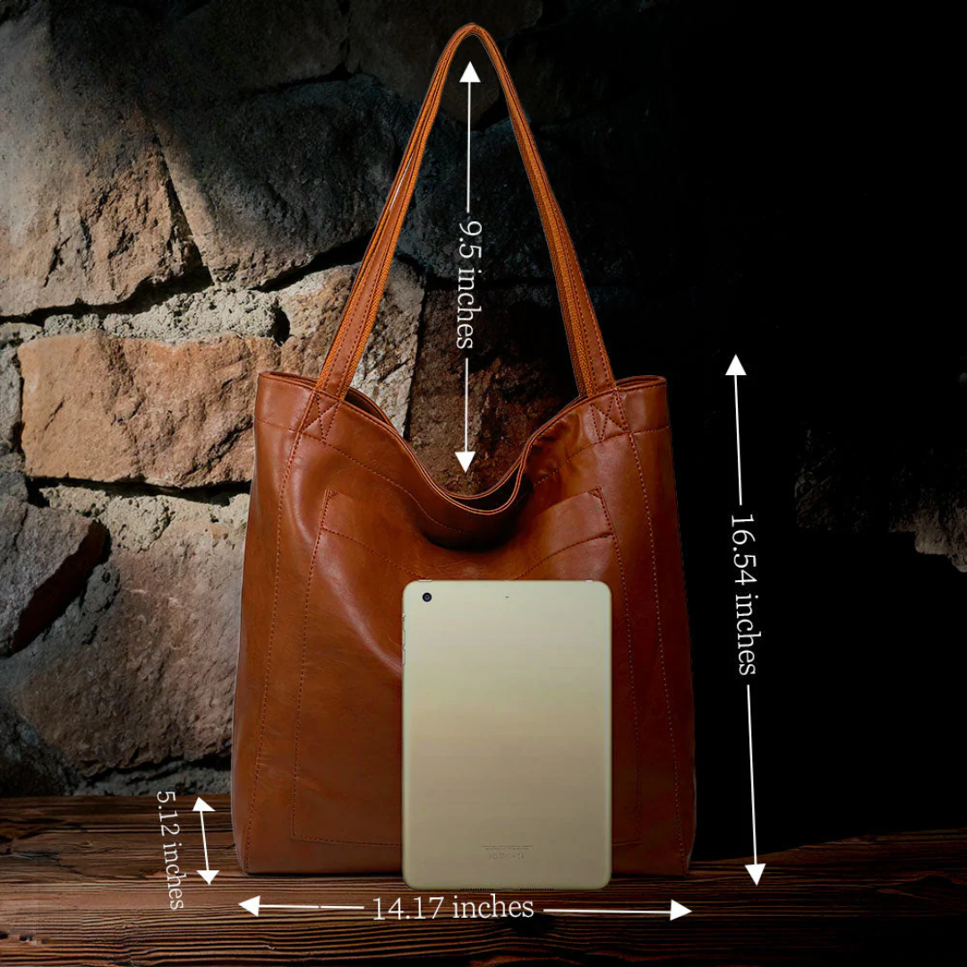 Lorenas Moderner Chic | Stilvolle Ledertasche