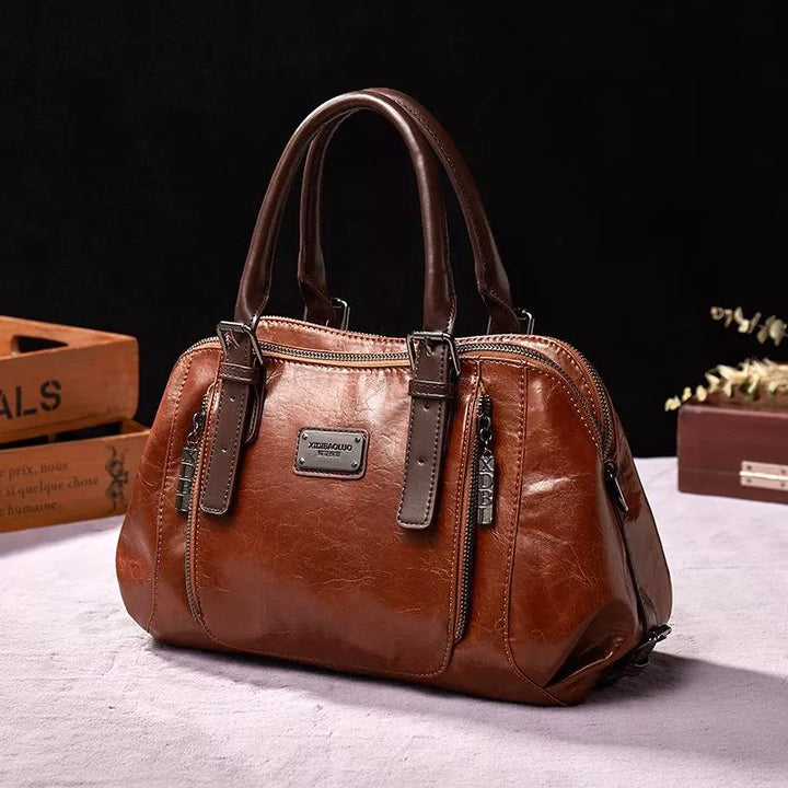 Statement Leather Tote Bag