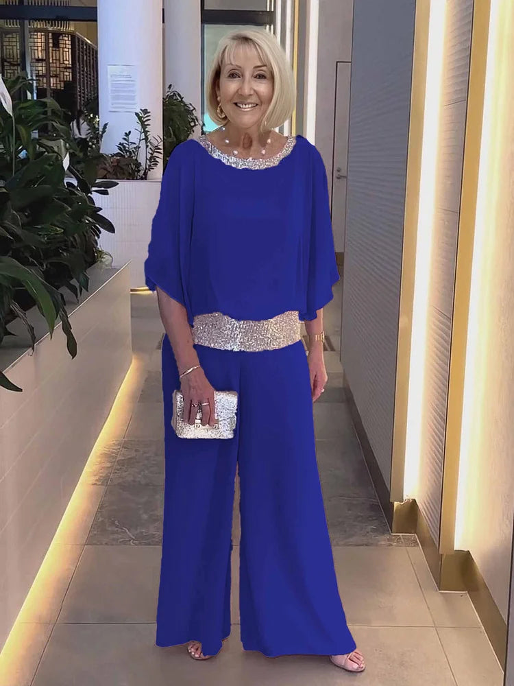 Evelyn -  Elegant Tummy-Covering Suit