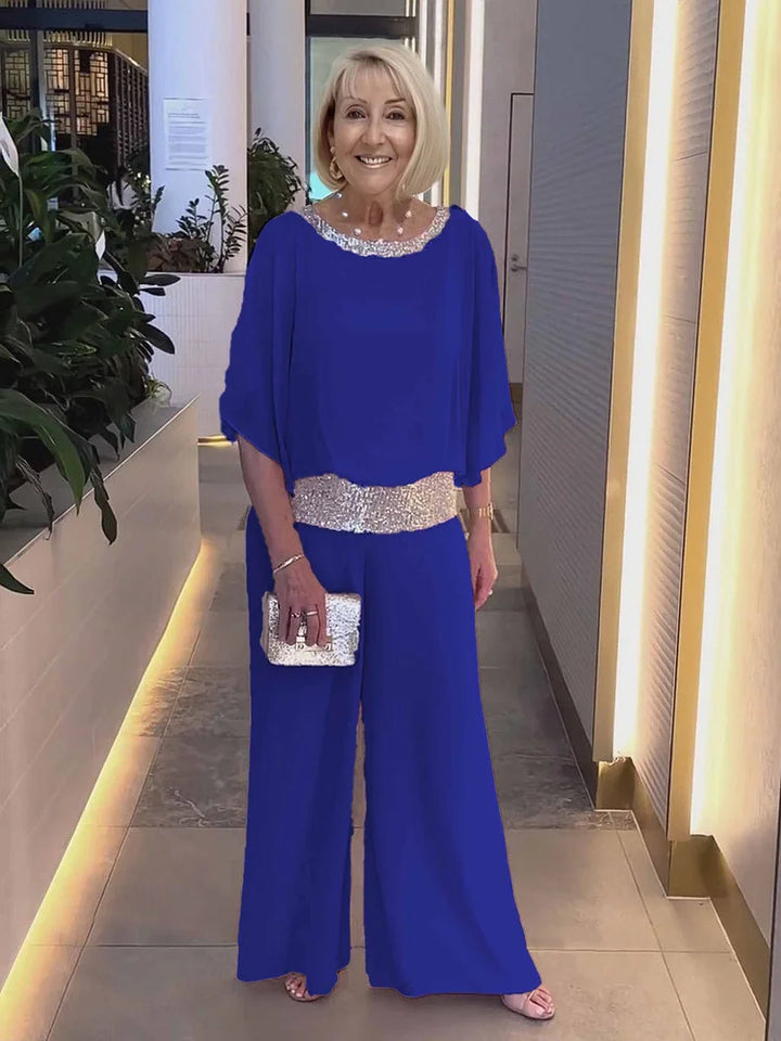 Evelyn -  Elegant Tummy-Covering Suit