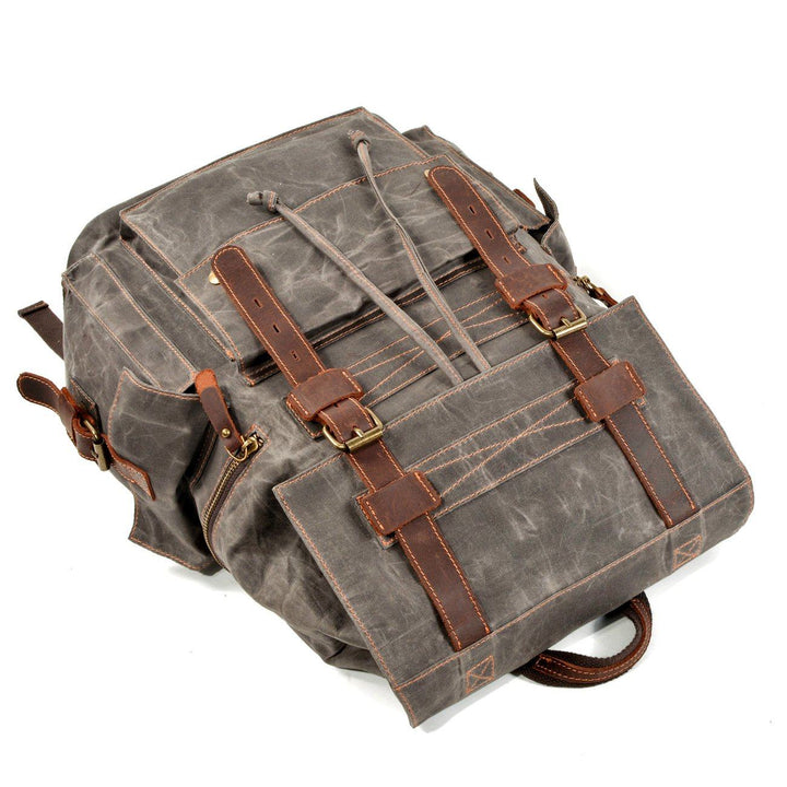 Brian - Canvas Large Capacity Backpack