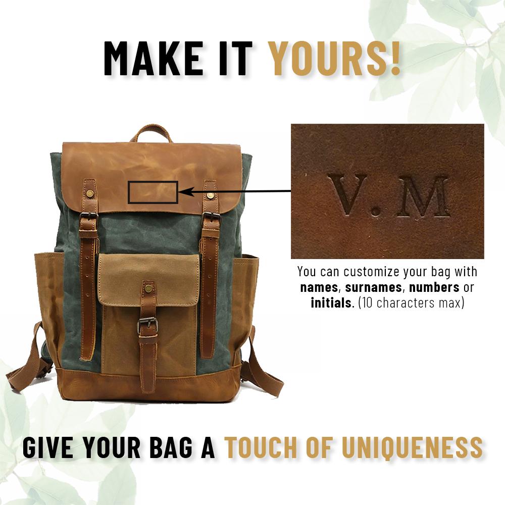 Vintage Laptop Backpack | GRANADA