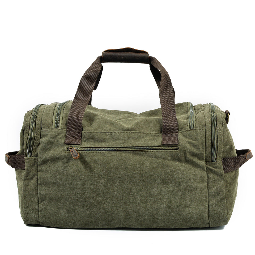 David - Mens Canvas Leather Duffle Bags