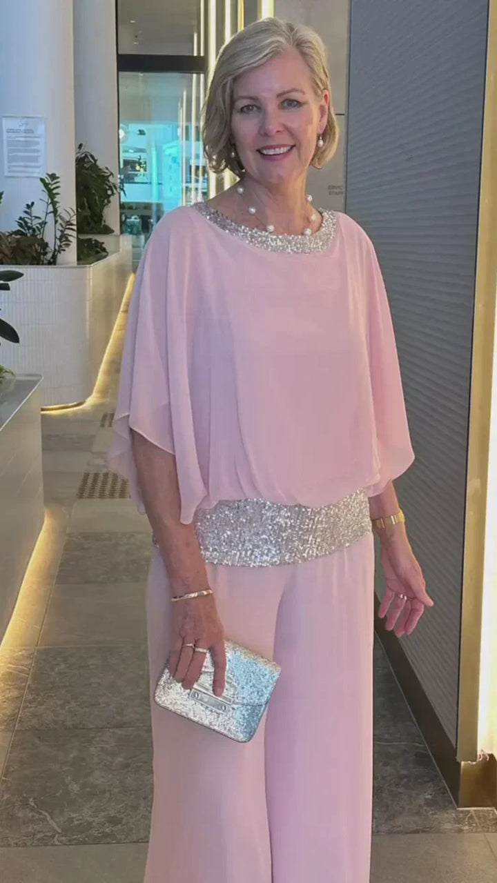 Evelyn -  Elegant Tummy-Covering Suit