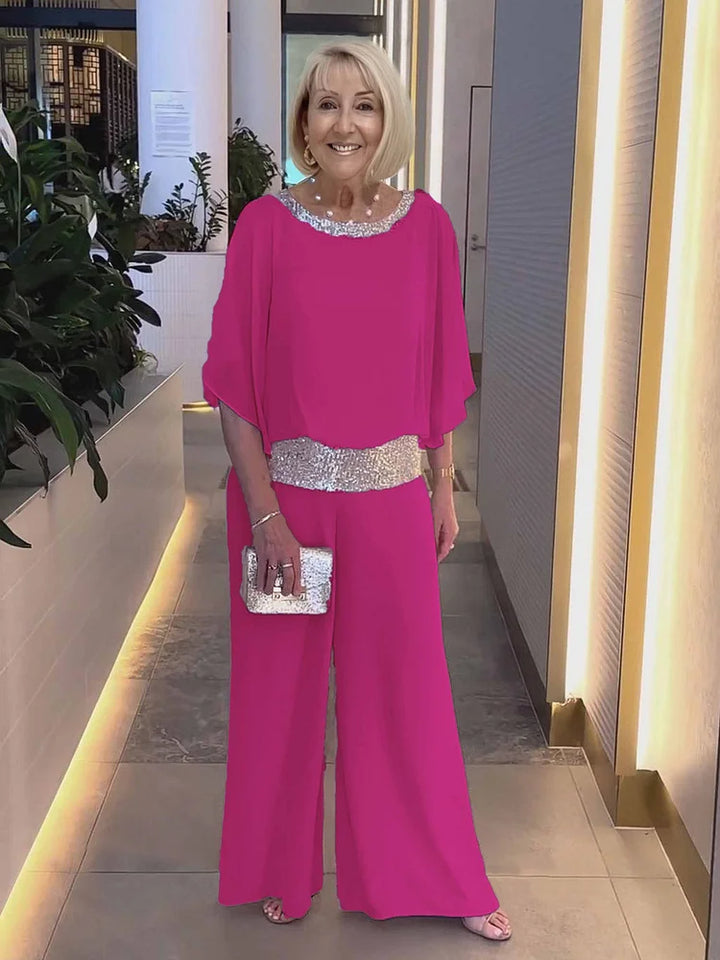 Evelyn -  Elegant Tummy-Covering Suit