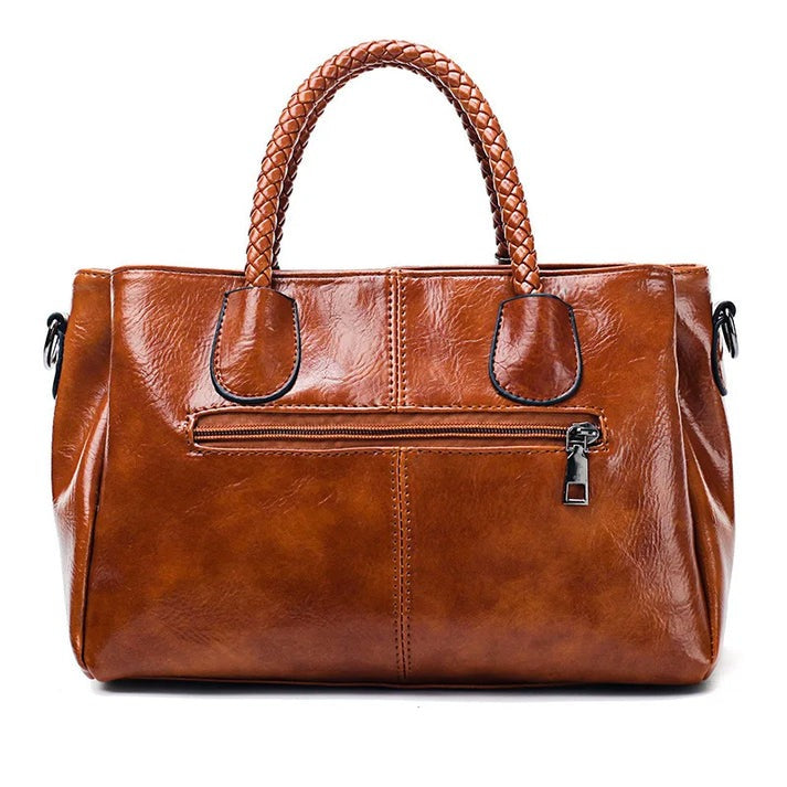 Everyday Elegance Leather Handbag