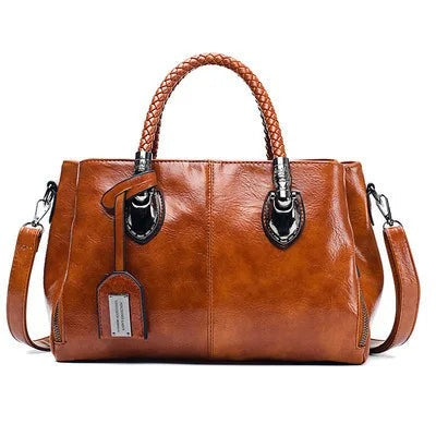 Everyday Elegance Leather Handbag