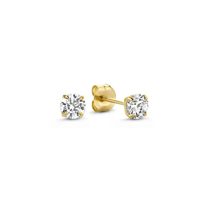 Dara Brillane Stone Earrings Set | Gold 14k