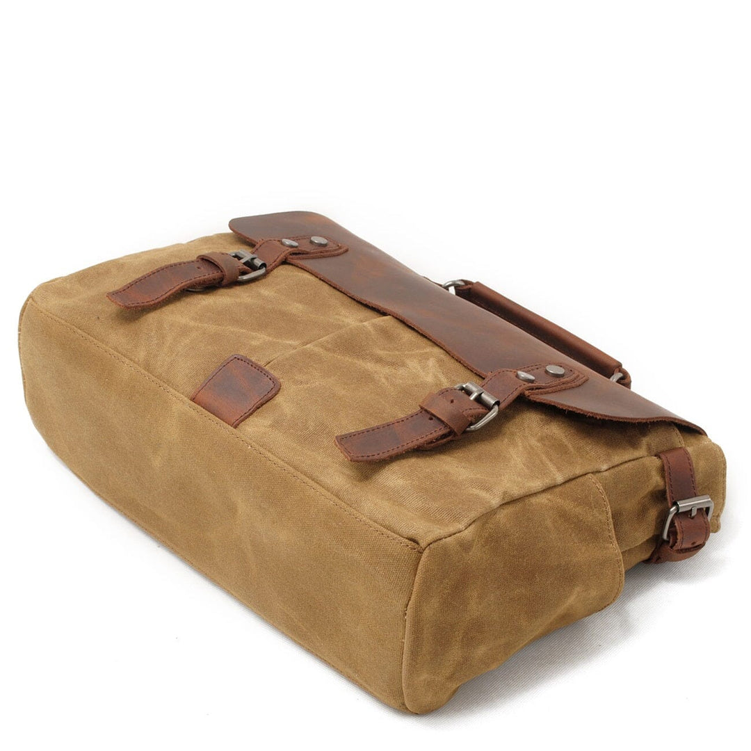 Alexander - Vintage-Style Canvas Crossbody Messenger Bag