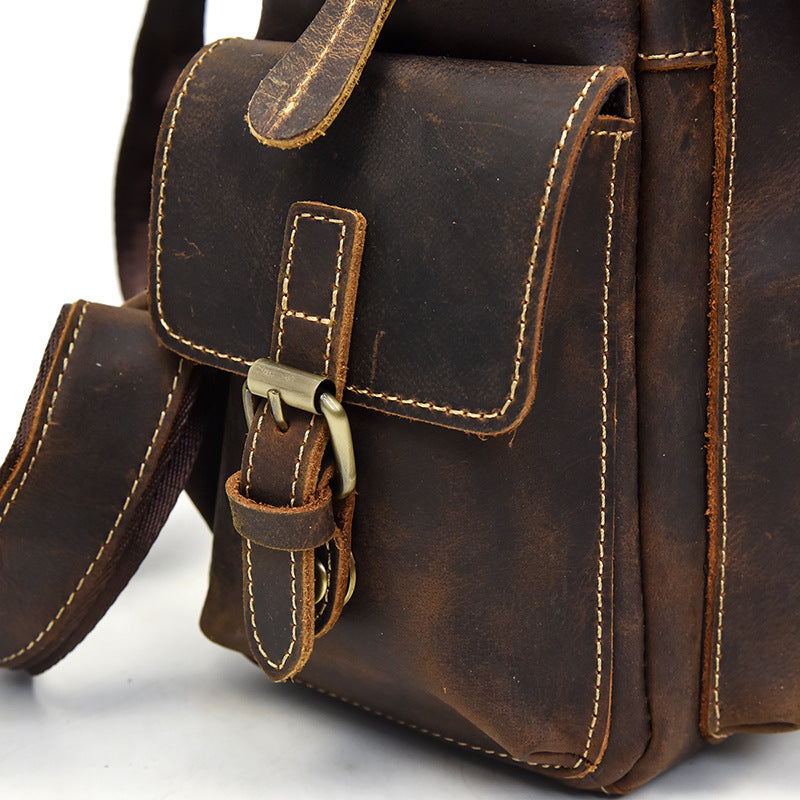 Nathan - Water-Resistant Leather Rucksack