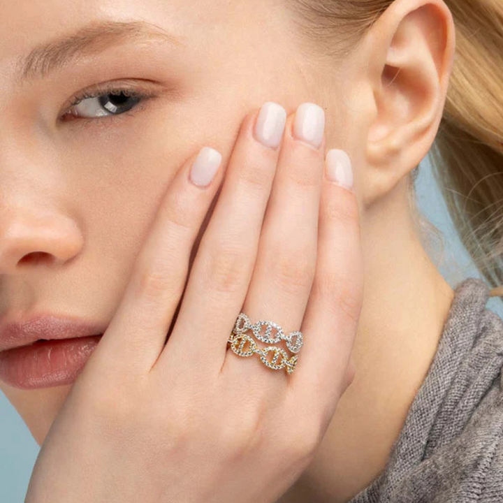 Isla Marina Ring | 18K Gold