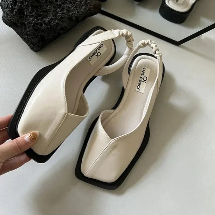 WILLOW Leather Slip-On Flats